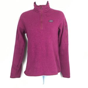 Patagonia Sweater Size Small Purple Pullover Coat